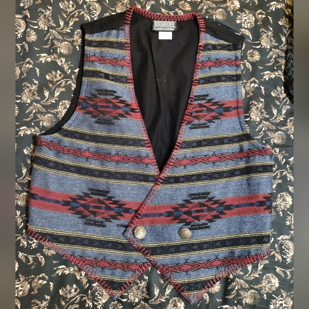 Vintage Roughrider by Circle T vest size medium